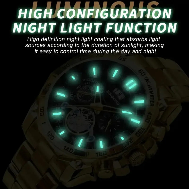 BINBOND LUXURY MENS WATCH - Souq Sahara