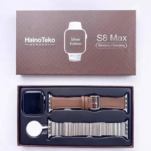 Haino Teko S8-Max Silver Edition Smart Watch - Souq Sahara