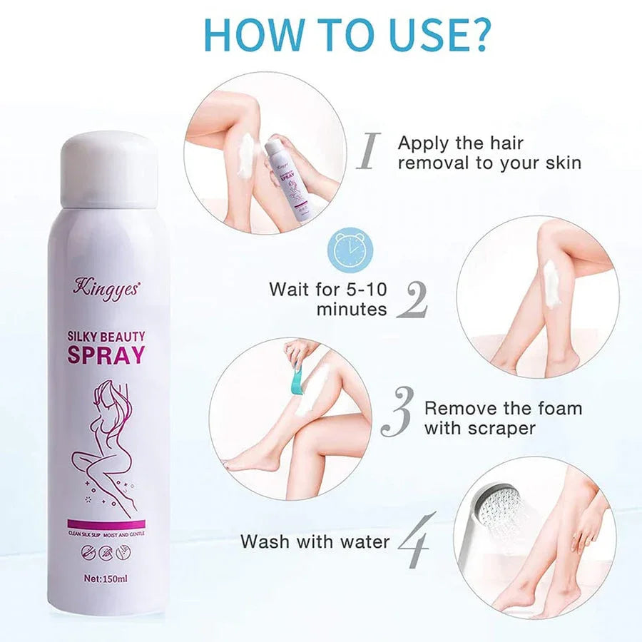 NATURAL PAINLESS HAIR REMOVAL SPRAY - Souq Sahara