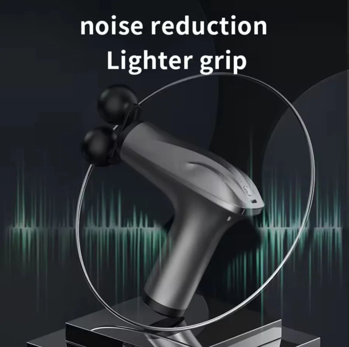 Electric Double Muscles Massager Gun - Souq Sahara