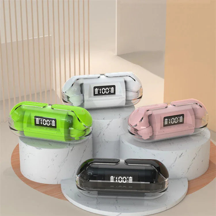 Crystal Wireless Earphones - Transparent Air 33 - Souq Sahara