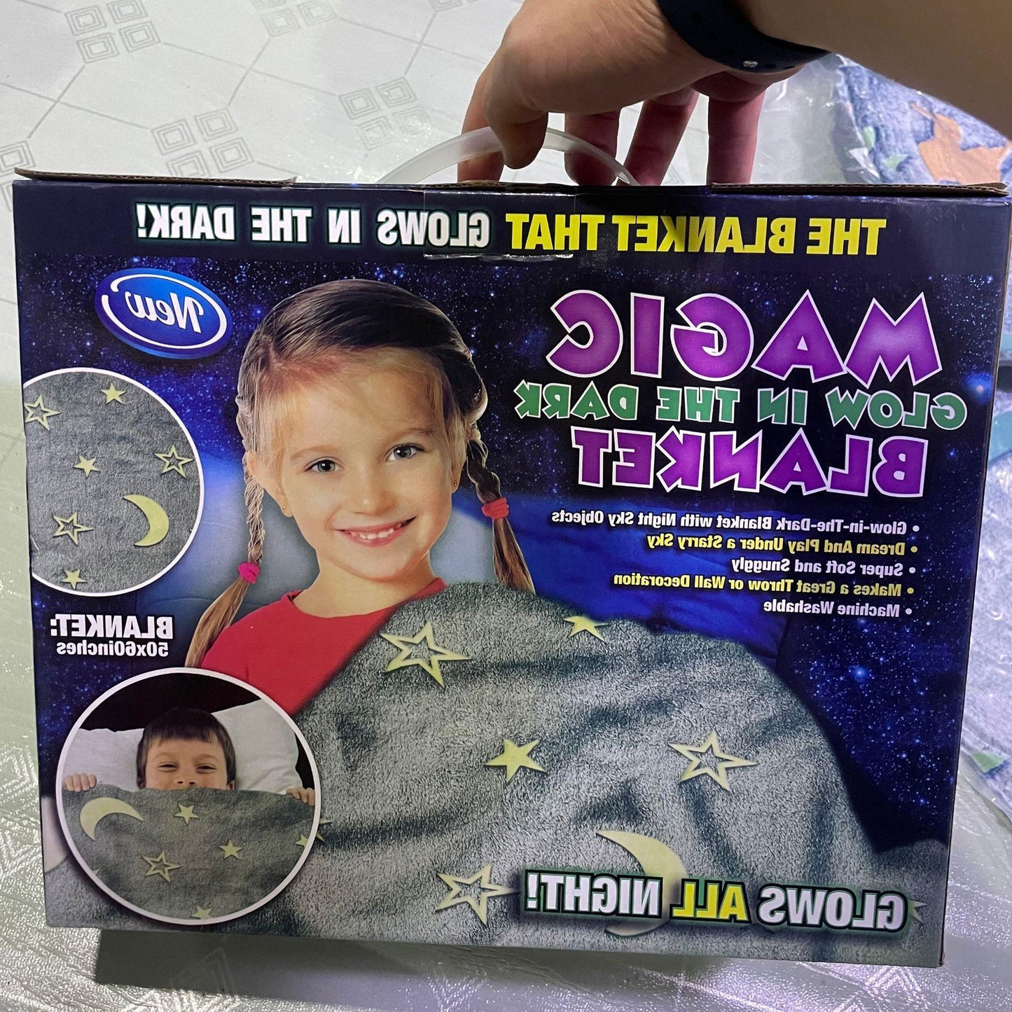 Magic Glow in the Dark Blanket - Souq Sahara