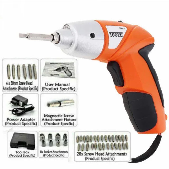 45Pcs Cordless Screwdriver - Souq Sahara