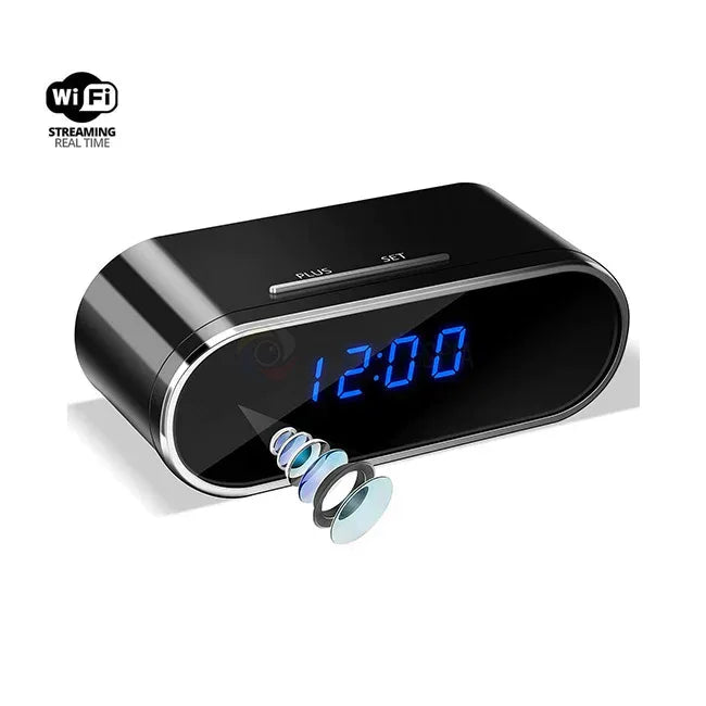 Mini Desk Digital Camera Clock - Souq Sahara