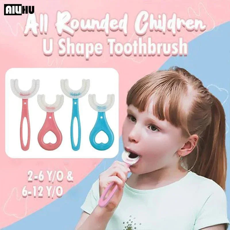 Kids U-Shaped Toothbrush - Souq Sahara
