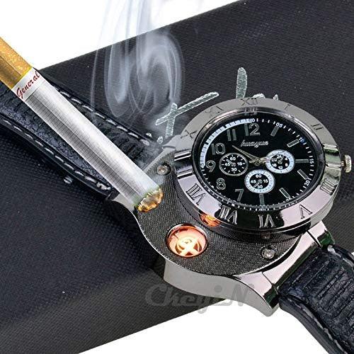 New Military USB Lighter Watch Men's - Souq Sahara