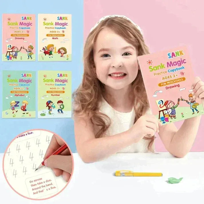 MAGICBOOK™ | KIDS PRACTICE COPYBOOK SET - Souq Sahara