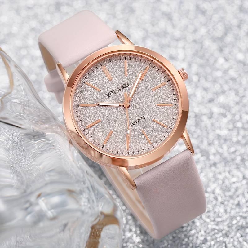 Women's Shiny Quartz Watch Set 6PCS - Souq Sahara