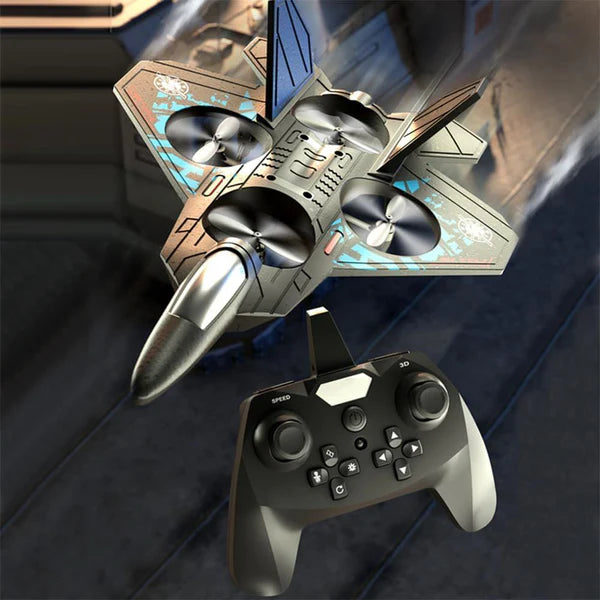 RC Fighter Jet Drone Toy (طائرة مقاتلة بدون طيار (درون) لعبة للأطفال)