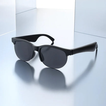 Smart Glasses Wireless Bluetooth 5.3 Calling, HD Audio, Hands-Free Music, HIFI Black Technology, Anti-touch UV For Men And Women - Souq Sahara