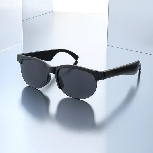 Smart Glasses Wireless Bluetooth 5.3 Calling, HD Audio, Hands-Free Music, HIFI Black Technology, Anti-touch UV For Men And Women - Souq Sahara