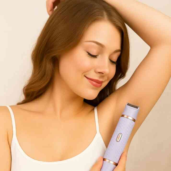 Double Head Electric Shaver (2 in 1) (مِقَص حلاقة كهربائي ذوا رأسين)