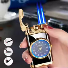 Watch Torch Lighter (قداحة تورش مدمجة مع ساعة)