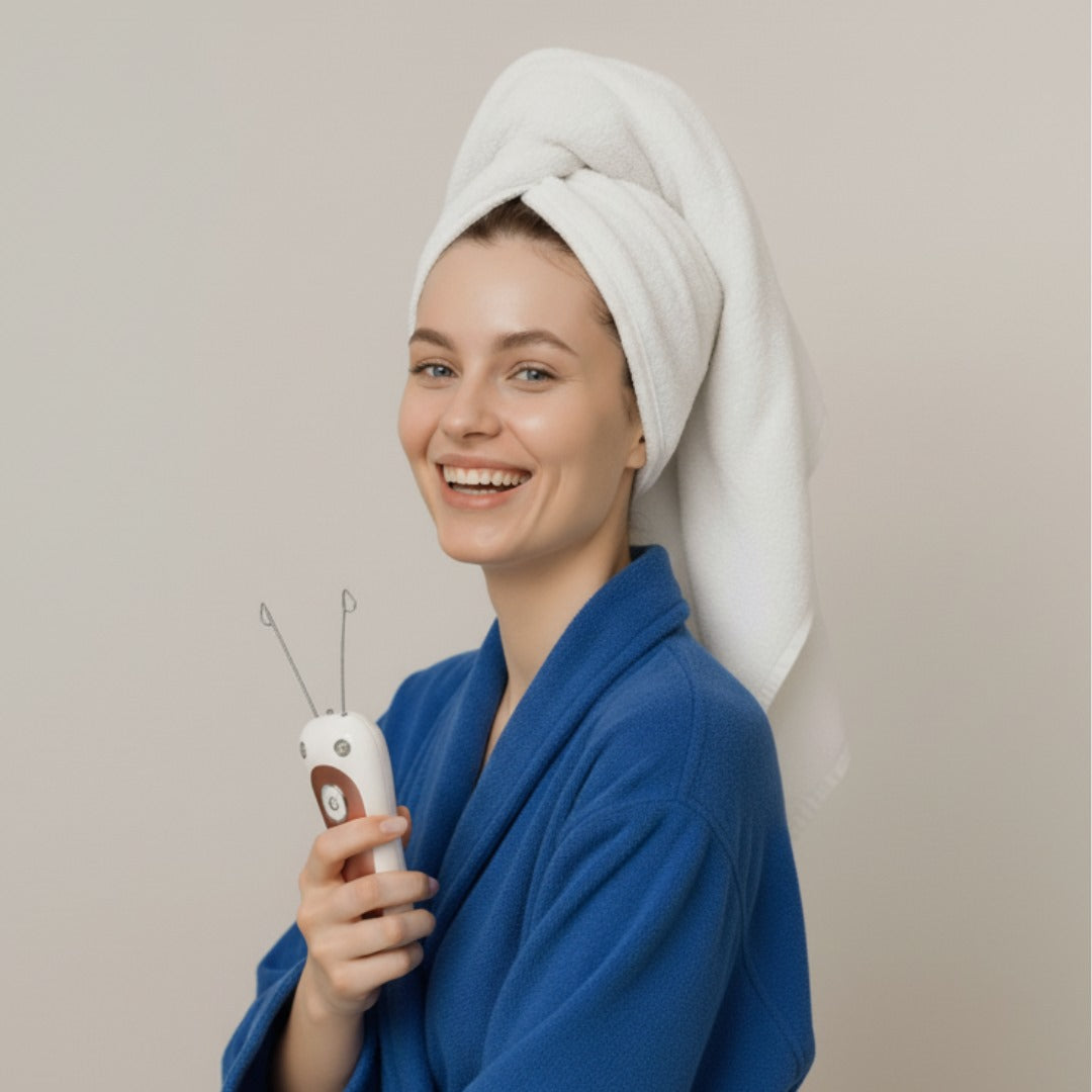 Electric Facial Threading Hair Removal (إزالة شعر الوجه بالخيط الكهربائي)