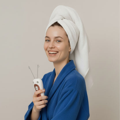 Electric Facial Threading Hair Removal (إزالة شعر الوجه بالخيط الكهربائي)