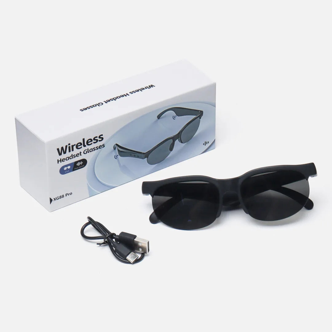 Wireless Headset Glasses w/ BT 5.3